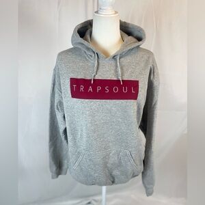 Bryson Tiller‎ Medium Gray Hoodie Trapsoul Album Merch Sweatshirt Adult Size M